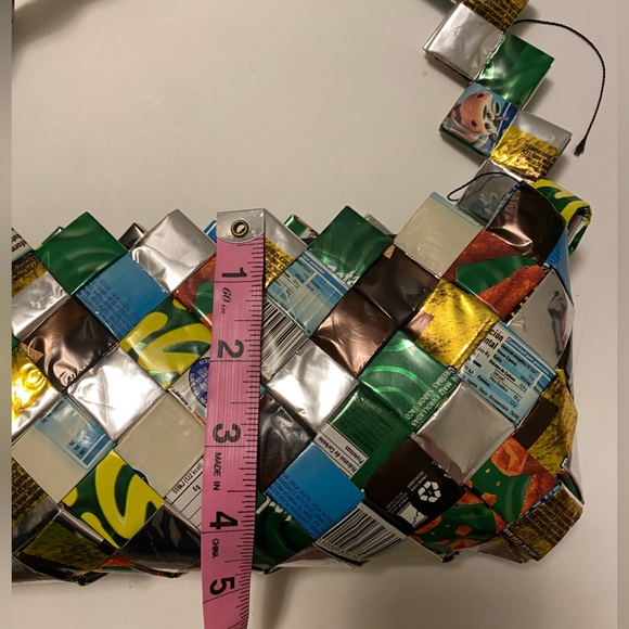 Upcycled Wrapper Bag Purse y2k - Picture 2 of 6